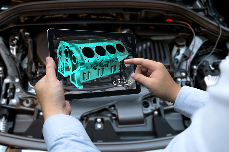 Augmented Reality in der Produktion augmented reality maschinenbau